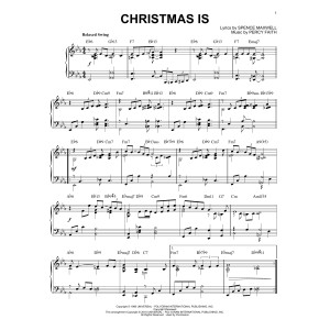 Christmas Is [Jazz version] (arr. Brent Edstrom)